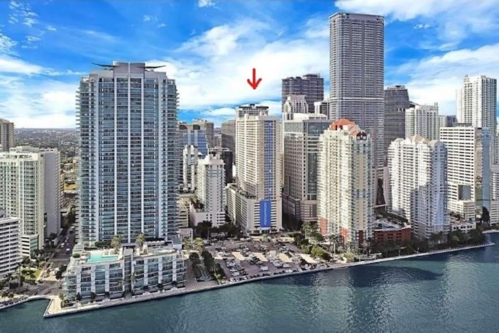 Lovely Condo With City & Ocean Views. Sleep Up To 6 People! Miami Kültér fotó